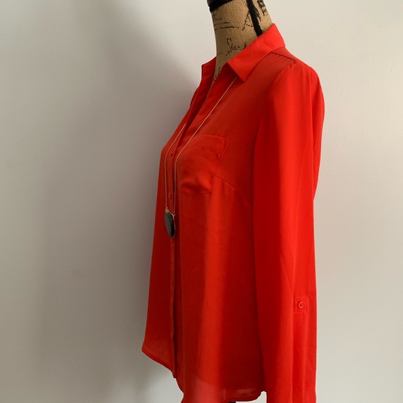 The Limited Red Blouse size Small - Picture 5 of 5
